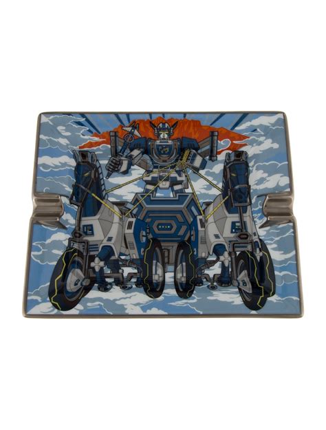 hermes ashtray fake|Hermes chariot ashtray blue.